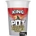 Pot Noodle King Sticky Rib 114g - Delicious Instant Noodle, Pack of 1 - Buy Online on GoSupps.com