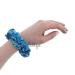 Light Blue Cotton Bandana Scrunchies - Set of 2 | Hair Bobbles - Buy Online on GoSupps.com
