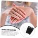 minkissy 2 Pairs Gloves Nail Dryers Nail Art Accessories Nail Polish Dryer Nail Lamp Dryer Gloves Fingerless Anti Uv Glove Nail Uv Shield Gloves Anti-uv Gloves Uv Hand Gloves - Buy Online on GoSupps.com