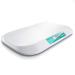 MyBEO - Baby scale digital - weighing area 54 x 26 cm - 50 g to 20 kg - 5 grams accuracy - children's scale - for babies - 3 inch 7.6 cm display - Touch buttons