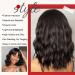 Kellynee Black Curly Bob Wig with Bangs - Stylish & Versatile Heat Resistant Synthetic Hair for Women | Perfect for Daily Wear & Special Occasions - Buy Online on GoSupps.com
