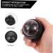 Hapinary Multifunctional Massage Ball | Yoga & Fitness Exercise Accessory - 6.5x6.1cm Black - Buy Online on GoSupps.com
