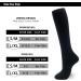 Fun Compression Socks 20-30 mmHg for Women Men - Nurse Pregnancy Travel Flight - Black L/XL (1-3 Pairs) - Buy Online on GoSupps.com