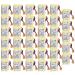 35 Pack 6V 2200mAh BR-AGCF2W Battery Replacement for A98L-0031-0011 Battery with Brown Plug Yellow