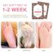 Rose Foot Peeling Mask - Quick Absorption for Cracked Heels & Softening Rough Cuticles | International Shipping - Buy Online on GoSupps.com