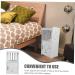 BESTonZON Home Small Furniture Table Room Bedroom Carved Simple Bedside Sofa Side Hollow Storage Nightstand Living Rack Shelf - Buy Online on GoSupps.com