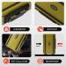 TRUSCEND Small Green Fishing Tackle Box Organizer | Waterproof & Airtight Storage Container with Adjustable Dividers | Ideal for Lures and Gear - Buy Online on GoSupps.com