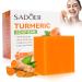 Turmeric Soap Natural Turmeric Soap Bar For Acne Removal Pores Shrink Deep Cleaning Moisturizing Erase Fine Lines Firming
