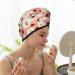 Hair Towel Wrap - Quick Drying Towel Turban with Button | Floral Daisy & Ladybug Design - Buy Online on GoSupps.com