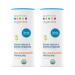 Nature's Baby Organics Baby Powder Corn Free/Talc Free Diaper Dusting Powder with Aloe Soft Gentle 100% Organic Baby Powder Hypoallergenic Fragrance Free 4 oz Each, 2 Pack 4 Ounce (Pack of 2)