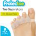 Protectoe Gel Toe Separators - Set of 8 for Overlapping Toes | Toe Spacers & Spreaders - Buy Online on GoSupps.com