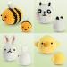 RQWZBCHX Crochet Kit - 4PCS Animal Set for Beginner/Experts | Starters Kit for Adults & Kids with Video Tutorials - Buy Online on GoSupps.com