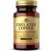 SOLGAR Chelated Copper Essential Trace Mineral - 100 Tablets