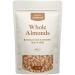 Whole Almonds Raw 200g Unsalted Unpasteurized Non GMO Almonds Nuts Shelled Unroasted Almond Kernels Certified Vegan Kosher
