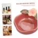 GLEAVI Ceramic Bowl for Essential Oils & Face Cream | DIY Mixing Bowl & Makeup Spatula - Esthetician Supplies - Pink 9x7.5x3.2cm - Buy Online on GoSupps.com