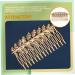 Angoily Bridal Hair Comb Gold Hair Comb Hair Combs Slides for Women Bridal Insert Comb Vintage Hair Accessories Bridal Hair Accessories Tiaras for Women Alloy Bride Olive Leaf Wedding - Buy Online on GoSupps.com