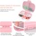 Buy Sibba 7-Day Pill Organizer - Travel Medication Case with 8 Grids (Pink) - Weekly Dose Holder for Easy Medication Storage - Buy Online on GoSupps.com