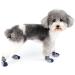 Zunea Dog Shoes - Slipproof Paw Protection for Small Dogs | Adjustable Reflective Soft & Breathable | Summer Heat-Resistant Blue (4 Pack) - Buy Online on GoSupps.com