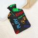Colorful Game Hot Water Bottle with Plush Cover | Hand Warmer for Adults & Kids | 26.5x15.3cm - Ideal for Comfort and Warmth - Buy Online on GoSupps.com