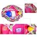Kamay's Waterproof Mummy Shoulder Diaper Bag - Blue Dandelion | Large, Light Weight, Chic Nappy Changing Tote/Messenger Bag with Changing Mat - Buy Online on GoSupps.com