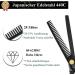 Purple Dragon 5.5 Inch Professional Hair Scissors Set - Sharp Hairdressing Scissors for Men & Women Barbers & Beginners - Perfect Haircut Tool in Black - Buy Online on GoSupps.com