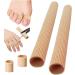 No 2 pieces of silicone toe protection hose bandage finger bandage gel toe cushions to prevent friction and pressure between the toes to relieve pain of injured toes. 15x2cm