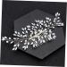Ipetboom Bridal Side Comb Crystal Headpiece Bridal Hair Clip Wedding Headpiece Rhinestone Headpiece Mothers Headpiece Wedding Hair Clip Crystal Hair Comb Accessories Bride Pearl - Buy Online on GoSupps.com