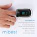 Shop Mibest OLED Finger Pulse Oximeter - Accurate O2 Meter in WhiteBlack - Buy Online on GoSupps.com