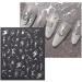 JMEOWIO Self-Adhesive Moon Star Nail Art Stickers - 9 Sheets | Colorful Sun Nail Supplies for Design Decoration - Buy Online on GoSupps.com