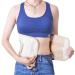 Samnuerly adjustable support belts-lower back support unisex removable thermal insulation belt waist trainer back support-lumbar belt belt (size: XL) (x)