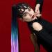 Rainbow Ponytail Hair Extensions Colorful Braided Ponytail Hair Extensions Ombre Hair Extensions Elastic Straight Fashion Wraparound Braided Hair For Girls Women (Black/Blue/Purple) - Buy Online on GoSupps.com