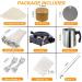 Candle Making Kit with Electronic Hot Plate - Includes Melting Pot, Soy Wax, Wicks, Stickers, and Tools - Buy Online on GoSupps.com