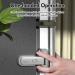 DROM Baby Refrigerator Fridge Freezer Door Lock - Childproof & Easy to Install - No Tools Needed - White - Buy Online on GoSupps.com