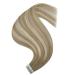 Youngsee Ombre Tape Extensions - 60 cm Real Hair Seamless Invisible Brown to Blonde 50g - Premium Quality Hair Extensions - Buy Online on GoSupps.com