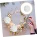 Zerodeko Laundry Room Accessories 200 Pcs Simulation Decorative Flower Silk Cloth Bride Wedding Drum Kit Kids Ivoryx4pcs 6.8 6.8cmx4pcs - Buy Online on GoSupps.com