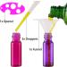 24X Coloured Roller Bottles for Essential Oils - 5ml Refillable Glass Bottles with Metal Roll On Ball and Golden Cap - Includes Accessories for Easy Refilling - Perfect for Perfume and Aromatherapy - Buy Online on GoSupps.com