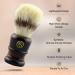 Buy Synthetic Hair Shaving Brush for Men - Dark Horn | Perfect for Personal & Professional Grooming - Buy Online on GoSupps.com