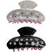 AJOIDR Star Moon Hair Claw Clip Glittering Claw Clips Hair Banana Barrettes Nonslip Girl Hair Clip Ponytail Clamp for Women Silver - Buy Online on GoSupps.com