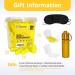 200Pcs Soft Foam Ear Plugs - Noise Cancelling Slow Rebound Disposable Earplugs for Sleeping Snoring Shooting & Study - Yellow - Buy Online on GoSupps.com