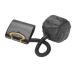 INFINITIPRO BY CONAIR GOLD Bonnet Hair Dryer, Soft Portable Bonnet Style Hair Dryer Black