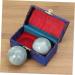 Buy 2 STK Marble Baoding Balls - Chinese Stone Massage Balls for Stress Relief | Heartstones Natural Massage Balls - Buy Online on GoSupps.com