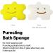 Purecling Self-Adhesive Shower Bath Sponge 5g/PCS - Body Wash Sponge for Men and Women - No Hanging Cord - Buy Online on GoSupps.com