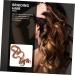 minkissy French Curly Wig Crochet Braiding Hair Deep Wave Wig Hair Extensions for Braids Braid in Hair Extensions Crochet Hooks for Hair Braiding Wig Loose To Weave High Temperature Wire 70X8CM Brown - Buy Online on GoSupps.com