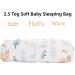 Chilsuessy Baby Sleeping Bag 2.5 tog 100% Cotton | Toddler Wearable Blanket for Boys Girls | Squirrel Adventure Design | 90cm/1-2 Years - Buy Online on GoSupps.com