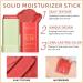 Buy Newbang Glow Blush Stick - Multi-Purpose Cream Rouge for Cheeks | Waterproof Travel-Friendly Tinted Festival Makeup in Shy & Coral Orange (2 Pack) - Buy Online on GoSupps.com