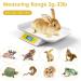 Mindpet-Med Digital Pet Scale for Small Animals - Accurate 1g Measurement 15kg/33lb Capacity Units in g/lb/oz/tl/ml - Ideal for Kittens & Puppies (Yellow) - Buy Online on GoSupps.com