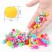 200 Pcs Mini Hair Claw Clips Plastic Hair beads Claw Mini Rainbow Beads Clip Tiny Plastic Jaw Clips for Girls Women Accessories (Random Color) - Buy Online on GoSupps.com