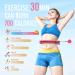 Slim Down with JKSHMYT Smart Weighted Hula Circle Hoop - 4lb Fitness Hoop for Plus Size Women, 60 inch Waist - Pink - Buy Online on GoSupps.com