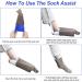 Shop Lectora Sock Extort: Innovative Sock Aids for Seniors Pregnant Women & Mobility Challenges - International Shipping Available - Buy Online on GoSupps.com