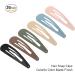 XCZYN 20 Pcs Snap Hair Clips Matte Finish Colorful Color Anti-slip Snap Clip Hair Accessories Metal Barrettes for Women Little Girls Lady Hair Styling (20 Pieces Light Color) 1 count (Pack of 20) Light Color - Buy Online on GoSupps.com